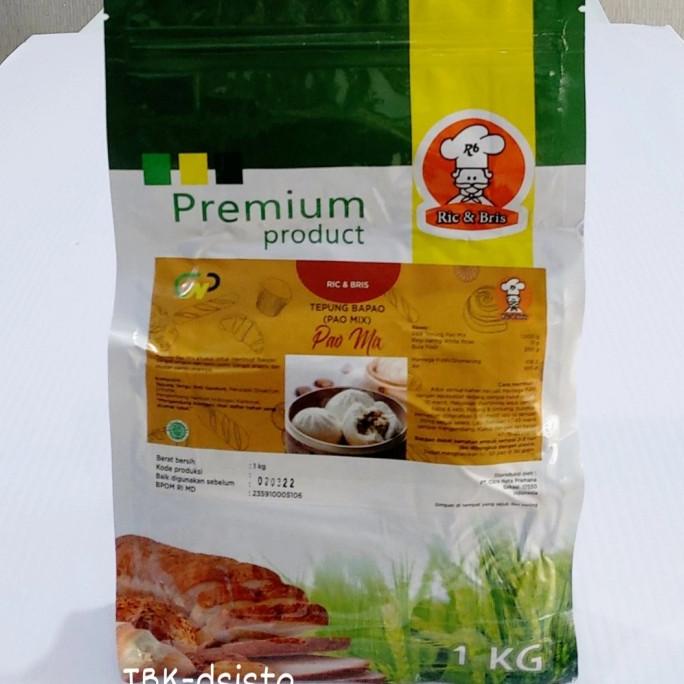 

BAYAR DITEMPAT Tepung Pao Mix Premium Ric & Bris 1kg