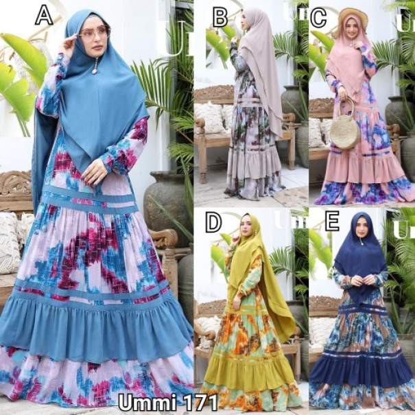 Gamis UMMI 171 Original by UMMI SYARI