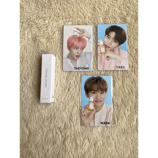 [READY STOCK] [SHARING] NATURE REPUBLIC X NCT 127 LIP BALM