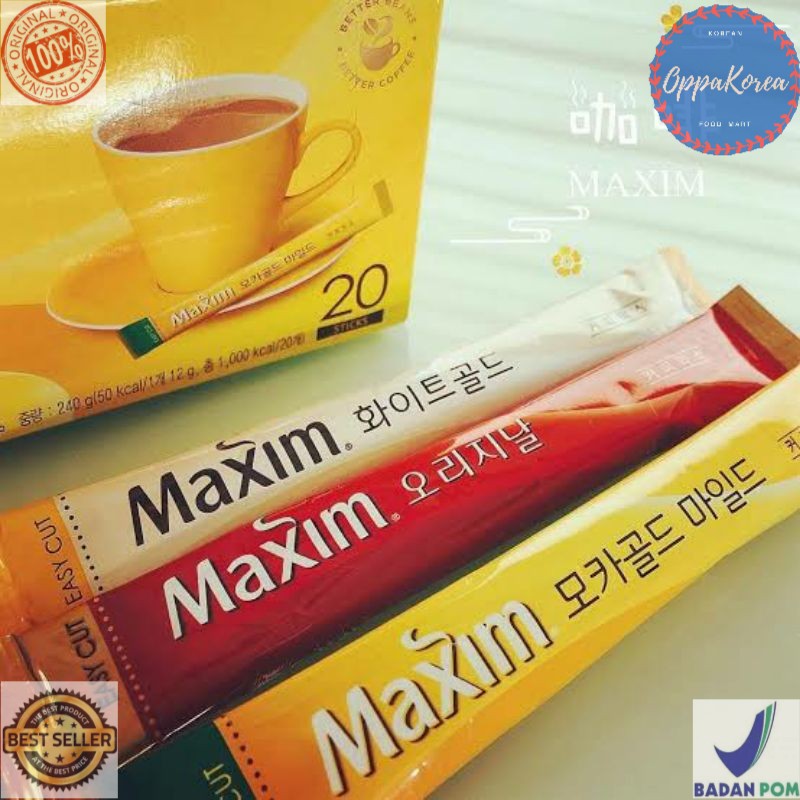 

Jual Maxim Coffee Satuan Rp 7000 / pcs