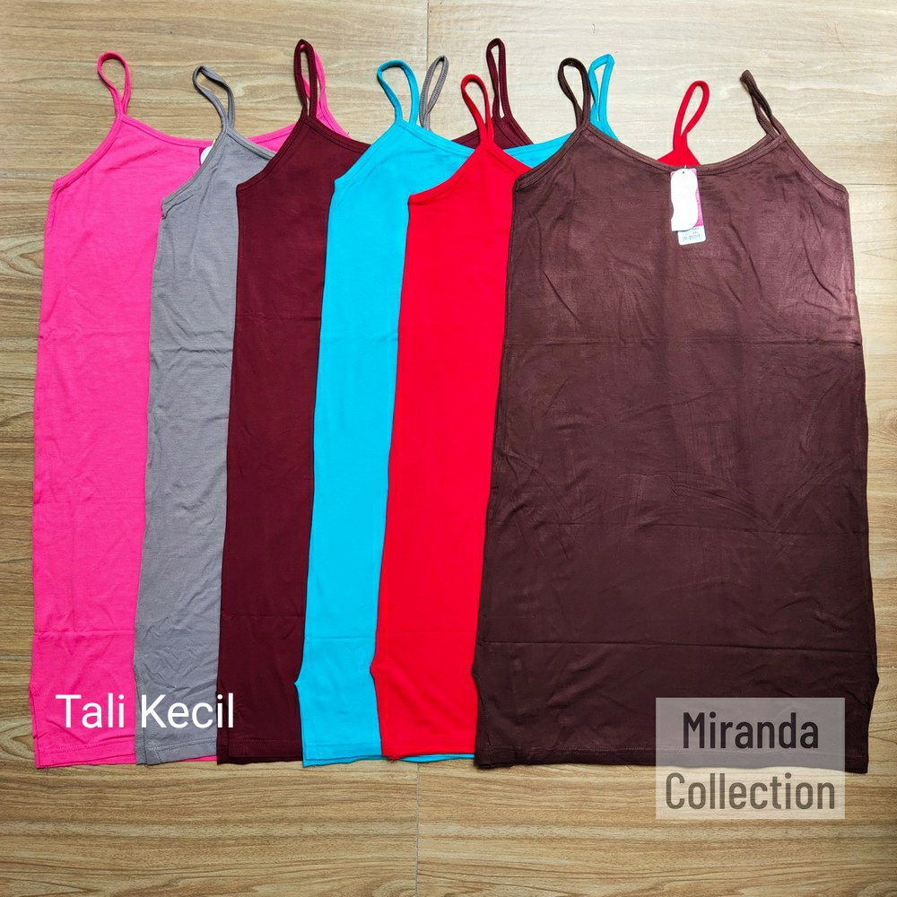 ThankTop Panjang Bahan Luxury Adem Kualitas Bagus Merk Miranda Size XL - XXL