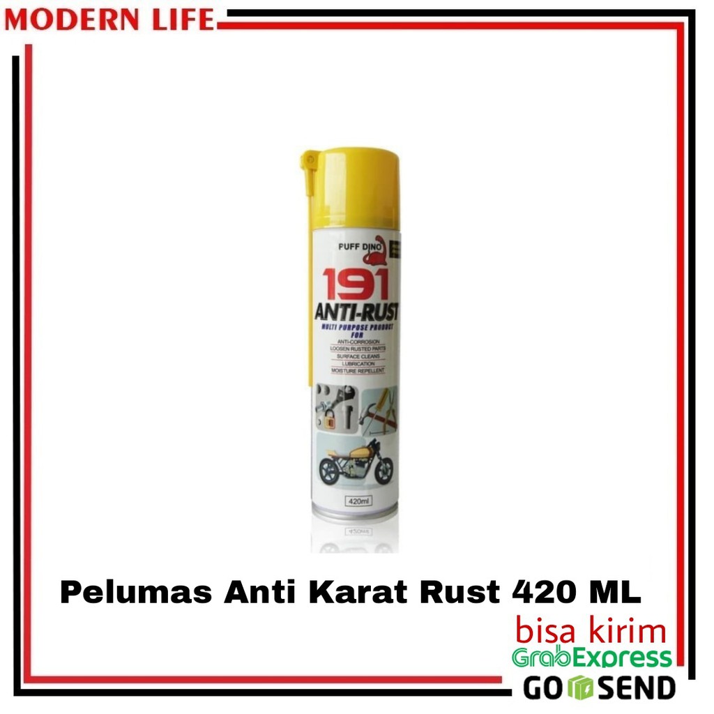 Pelumas Anti Karat / Pelumas Serba Guna ANTI RUSH 191 420ml