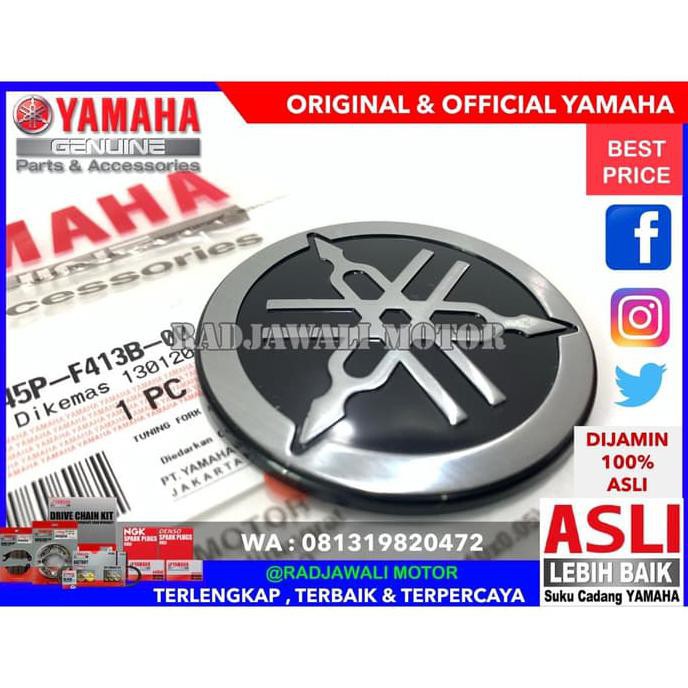 Emblem Logo Yamaha Byson Scorpio Z Asli Original Yamaha