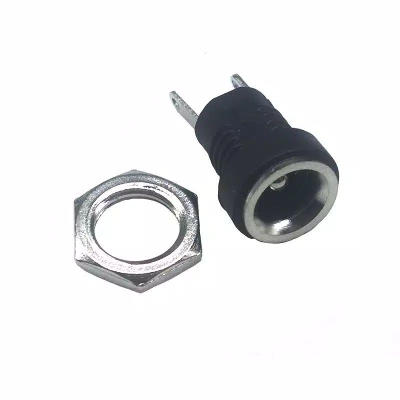 Dc-022B 5.5x2.1mm 2pin Konektor Adaptor Terminal Blok Soket