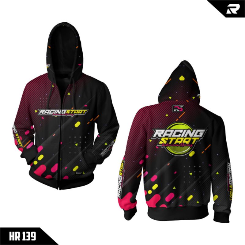 JAKET RACING START ORIGINAL / JAKET PRINTING RACING START ORIGINAL