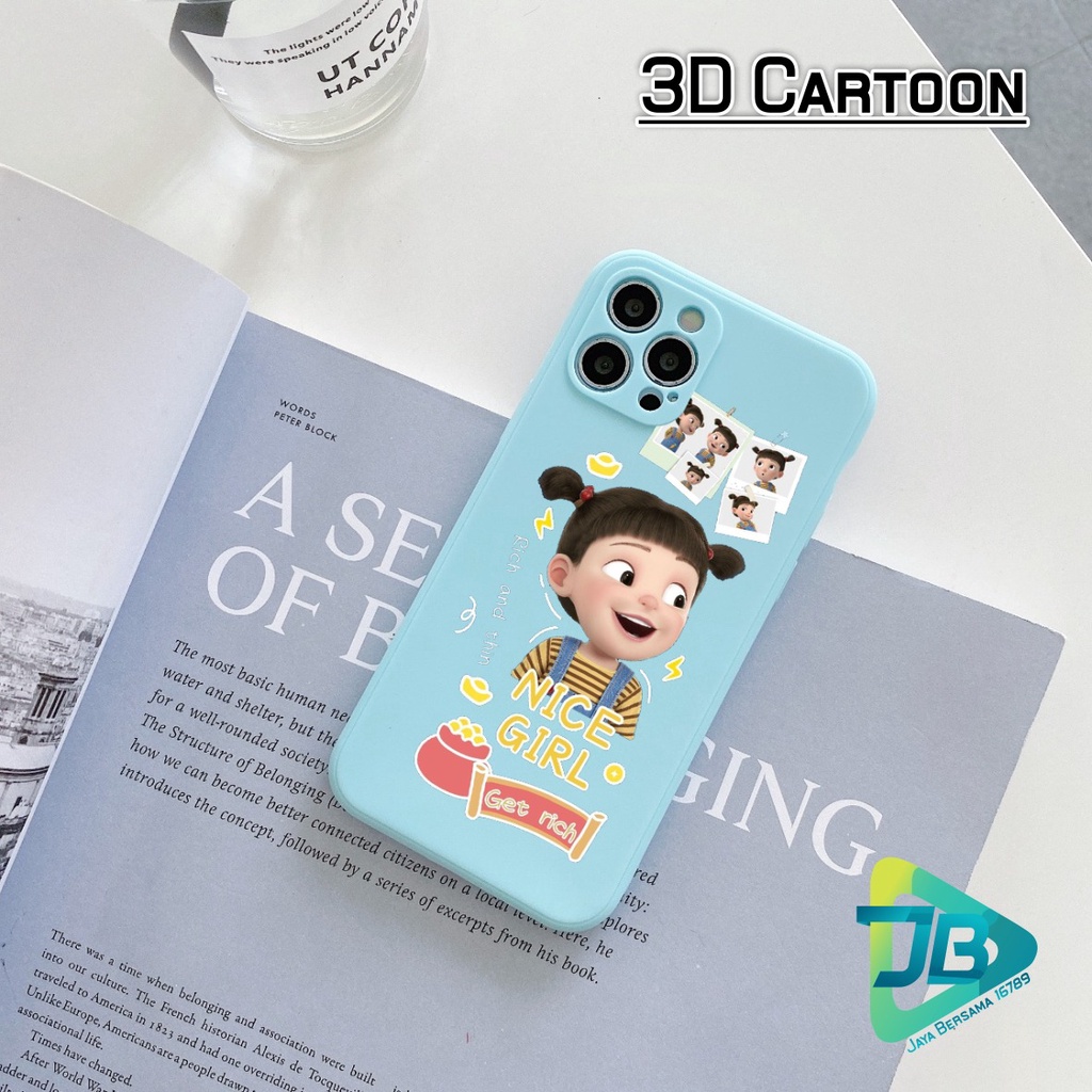 CASE CASING SOFTCASE SILIKON MACARON PELINDUNG KAMERA CARTOON OPPO VIVO SAMSUNG XIAOMI REALME IPHONE ALL TYPE JB5280