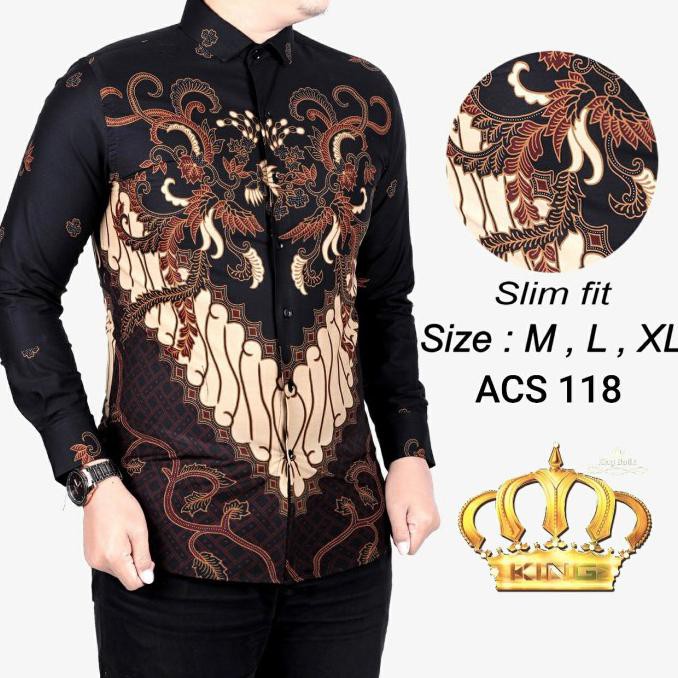 Harga Baju Batik Pria Kerah Terbaik Pakaian Muslim Pria Fashion Muslim Agustus 2021 Shopee Indonesia