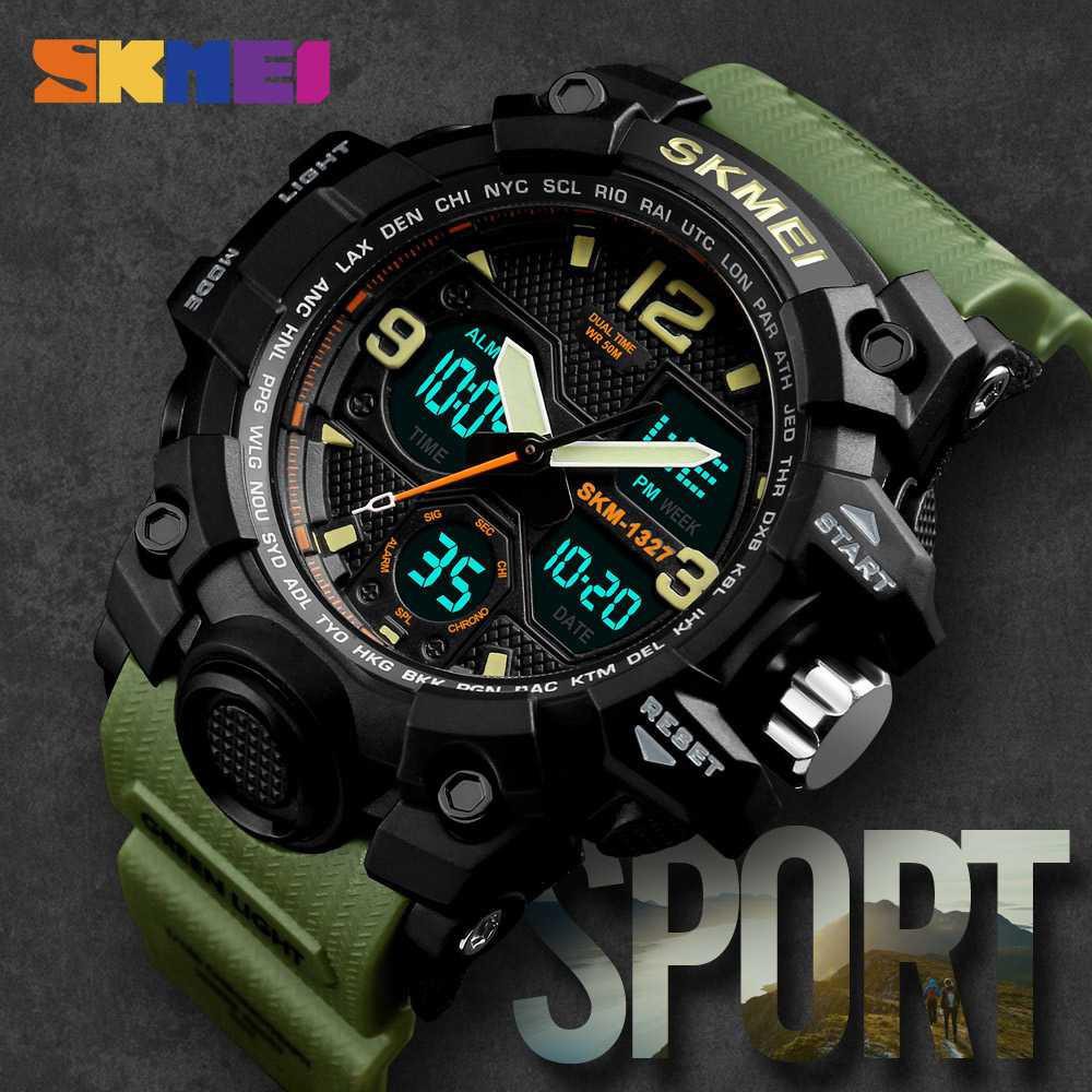 SKMEI Jam Tangan Digital Analog Pria - 1327