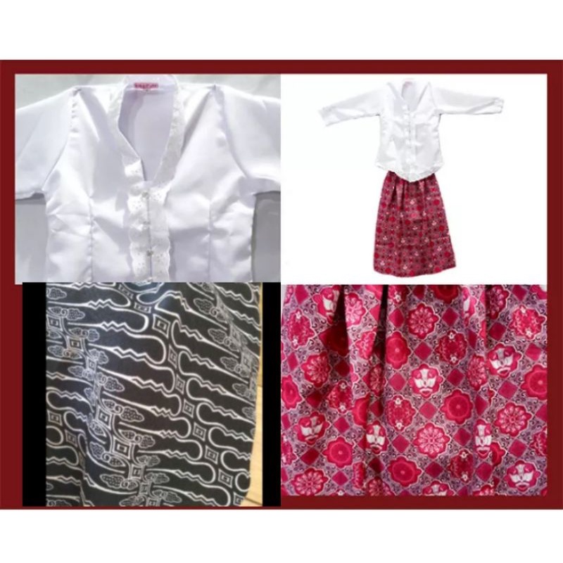 Baju Kebaya Anak Sekolah