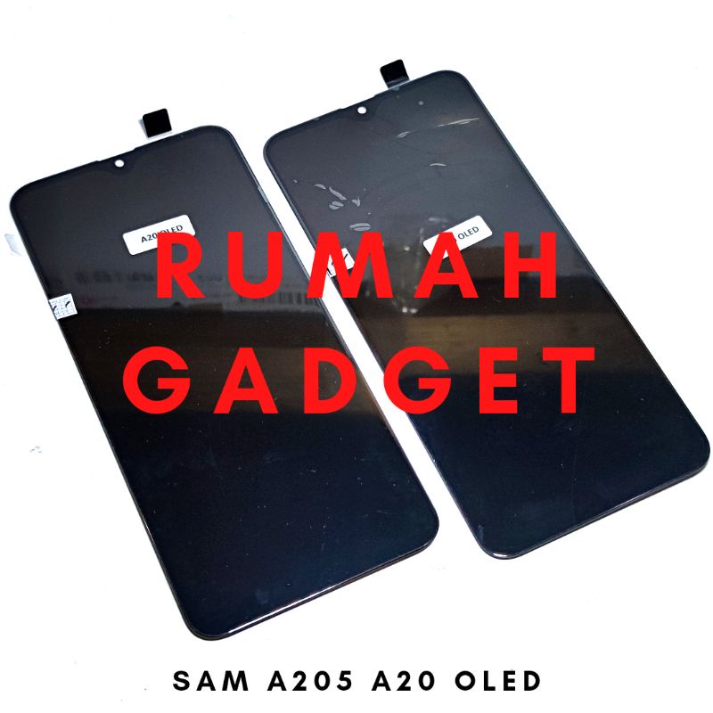 LCD SAMSUNG A20/A205 FULLSET TOUCHSCREEN OLED