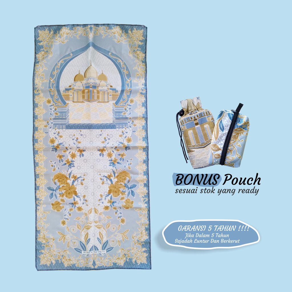 Sajadah Travel RAYON BESAR / Sajadah Tipis Murah Turki Turkey / Oleh Oleh Haji