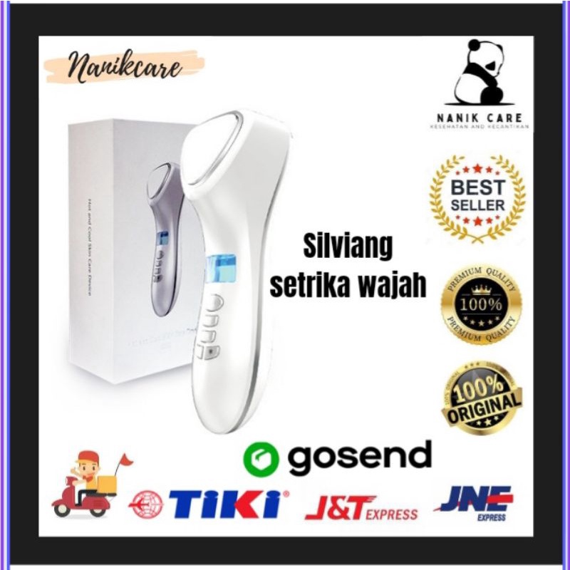Alat Kecantikan Silviang Hot + Cool Skin Device Perawatan Wajah KK Indonesia Original