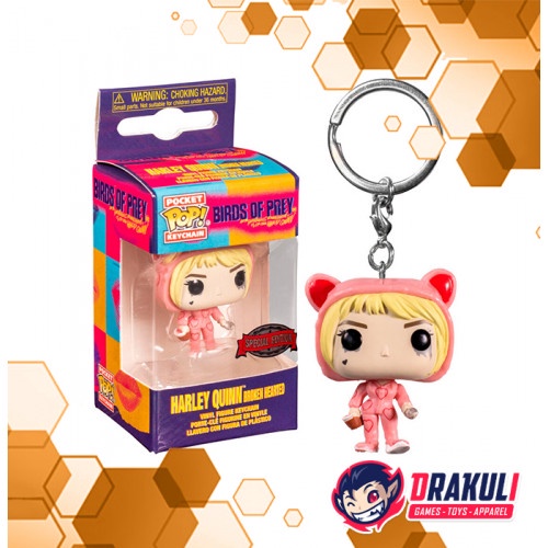 Toys Funko Pocket POP! Keychain Birds of Prey - Harley Quinn Broken Hearted