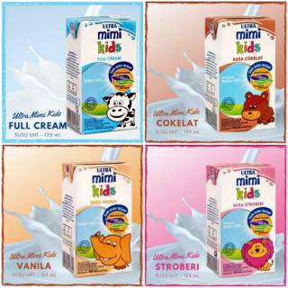 Ultra Mimi 125ml / Susu Ultra / Susu Mimi / Susu UHT