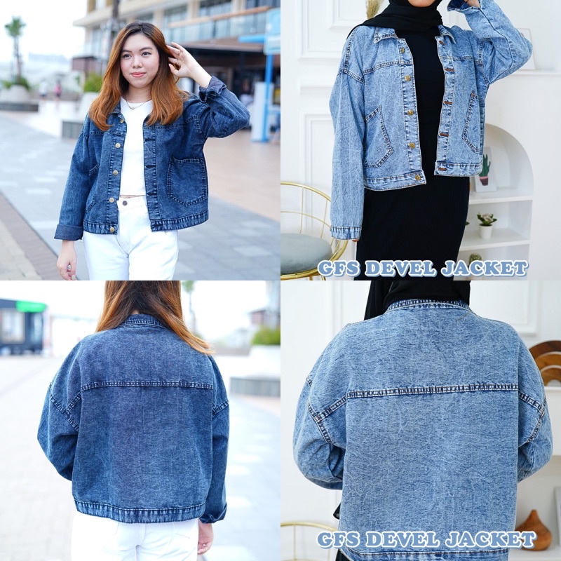 BEFAST - ZFS OOTD Wanita Jaket MODIE Denim / VINTAGE OVERSIZE JACKET / Jaket Polos Denim Kekinian 2021 / Atasan Wanita / Jaket Korean Style /Jaket Jeans Wanita / JAKET BAGGY JACKET JEANS OVERSIZE WANITA ORIGINAL KARET LENGAN BALON PREMIUM TERBARU TERMURAH