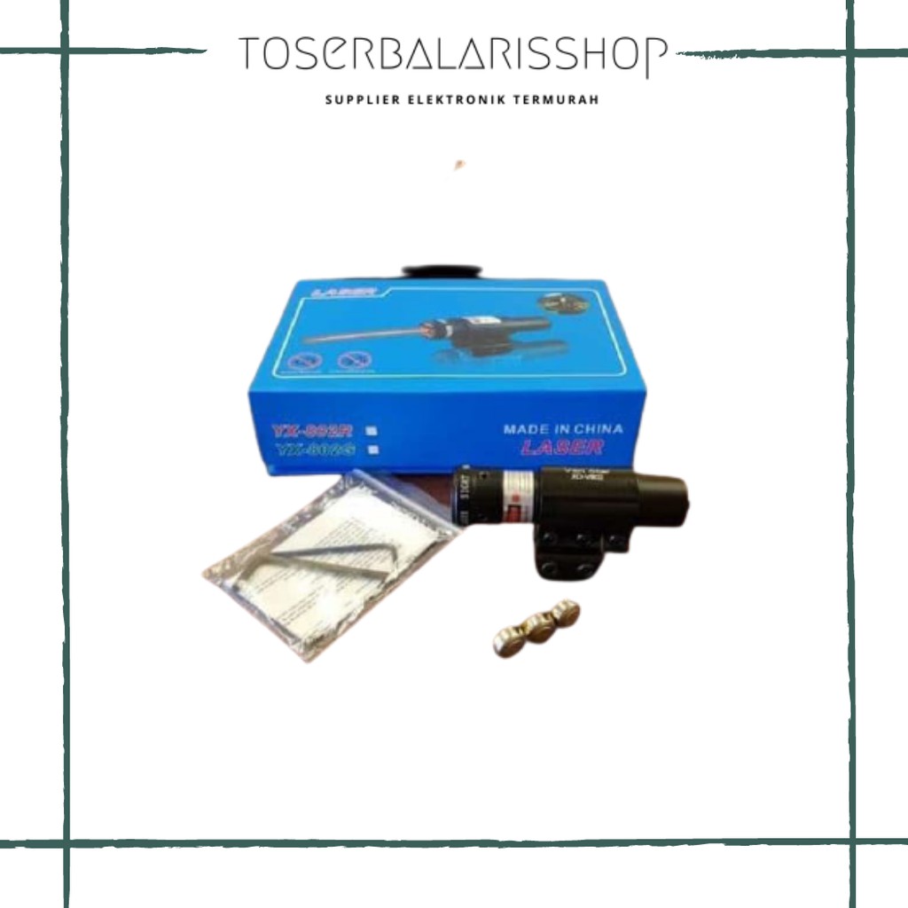 LASER SCOPE SENAPAN NYALA MERAH RED DOT