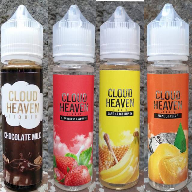 Cloud Heaven Liquid 60ml Vape Vapor Vaping Pod Cairan Rokok