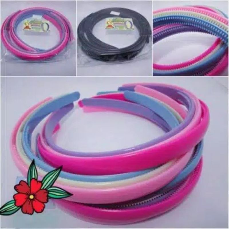 BANDO PLASTIK COLOUR WANITA COWOK CEWEK BISA PAKAI