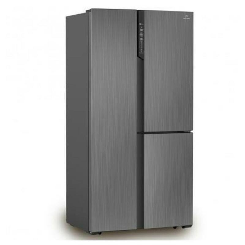 POLYTRON KULKAS 3 PINTU SIDE BY SIDE PRS-550T BELLEZA INVERTER 550 LITER