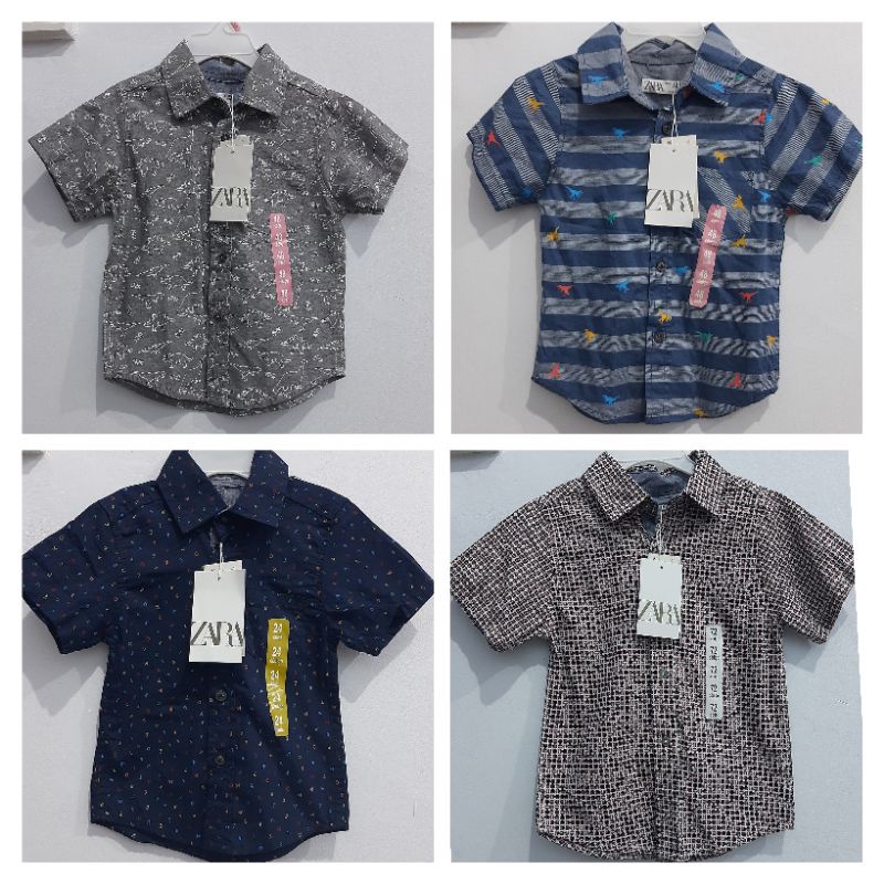 kemeja anak laki² zara
