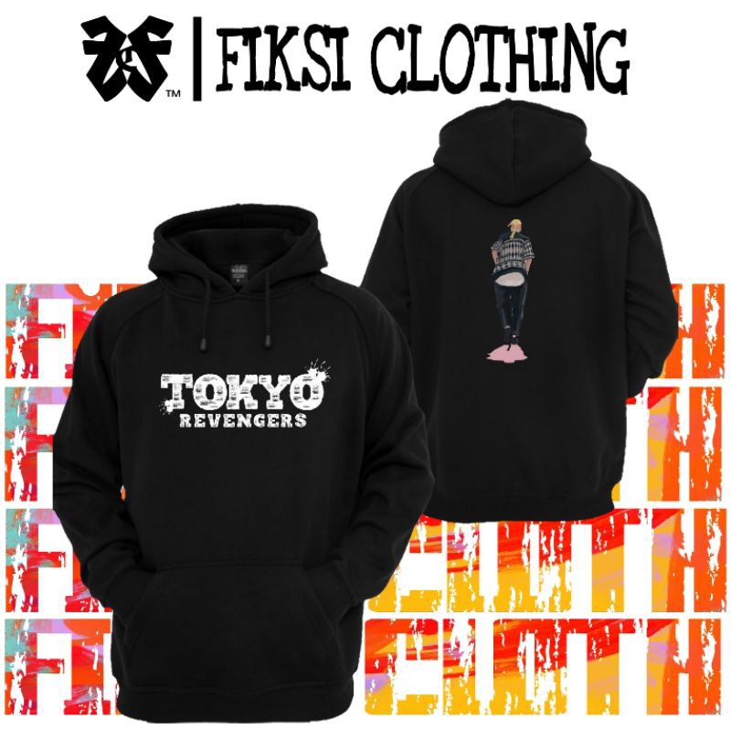 Jaket Sweater Hoodie Anime Tokyo Revengers Draken - Fiksi Clothing