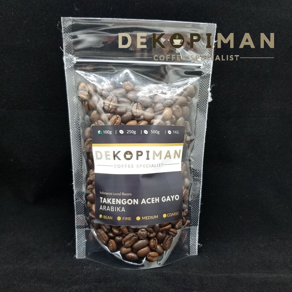 

Kopi Takengon Aceh Gayo Arabika 100 Gram Roasted Fresh Biji Bubuk Alami Wangi Semerbak