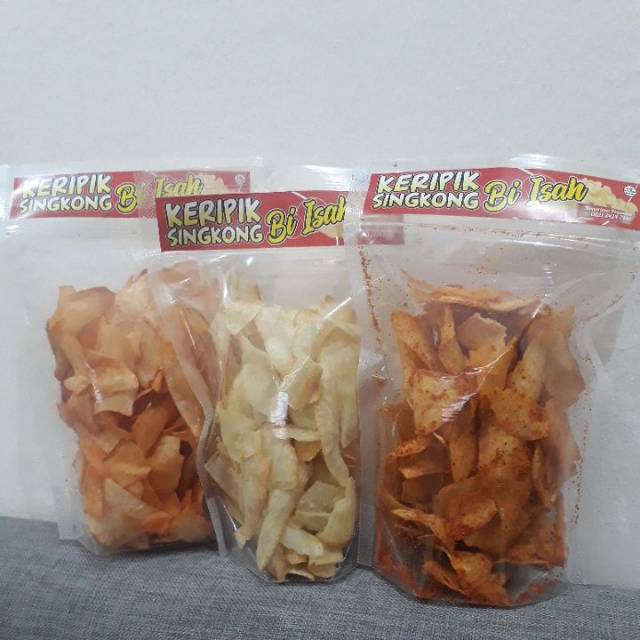 

Keripik singkong bi Isah