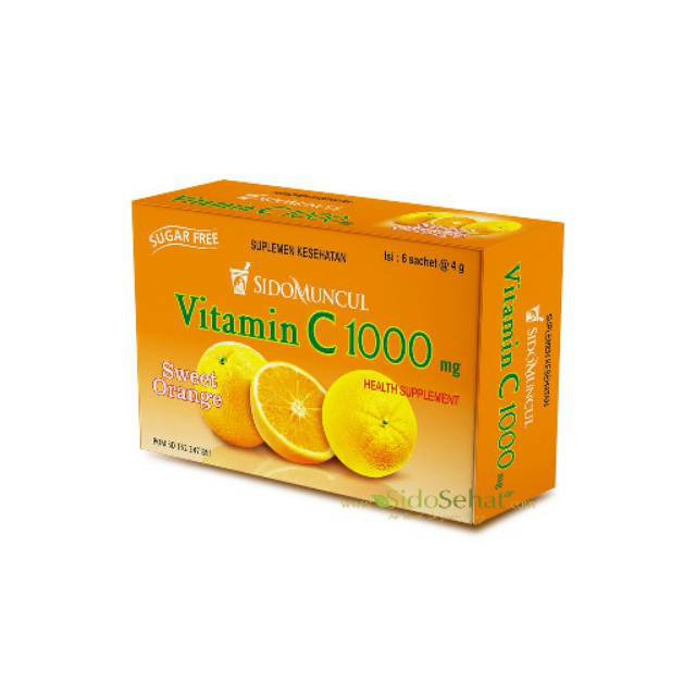 

Vitamin C1000 Sidomuncul Sweet Orange/Vitamin C1000 Sidomuncul Lemon/Sweet Orange/Lemon