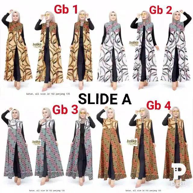 Outer batik JUMBO motif terbaru longcardi terlaris