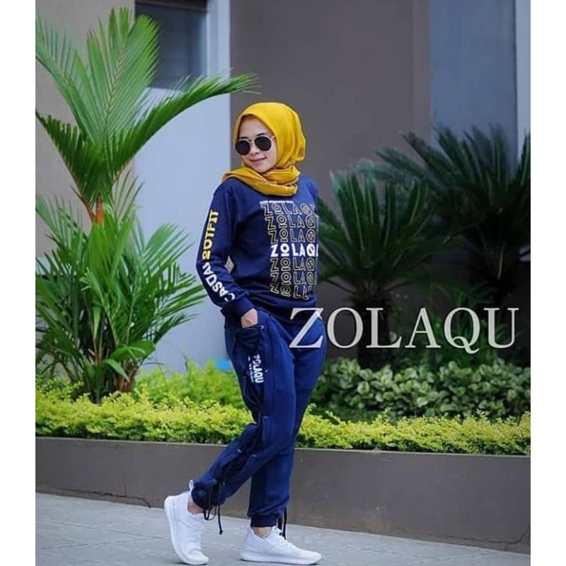 SET ZOLAQU CASUAL / SETELAN HIJAB