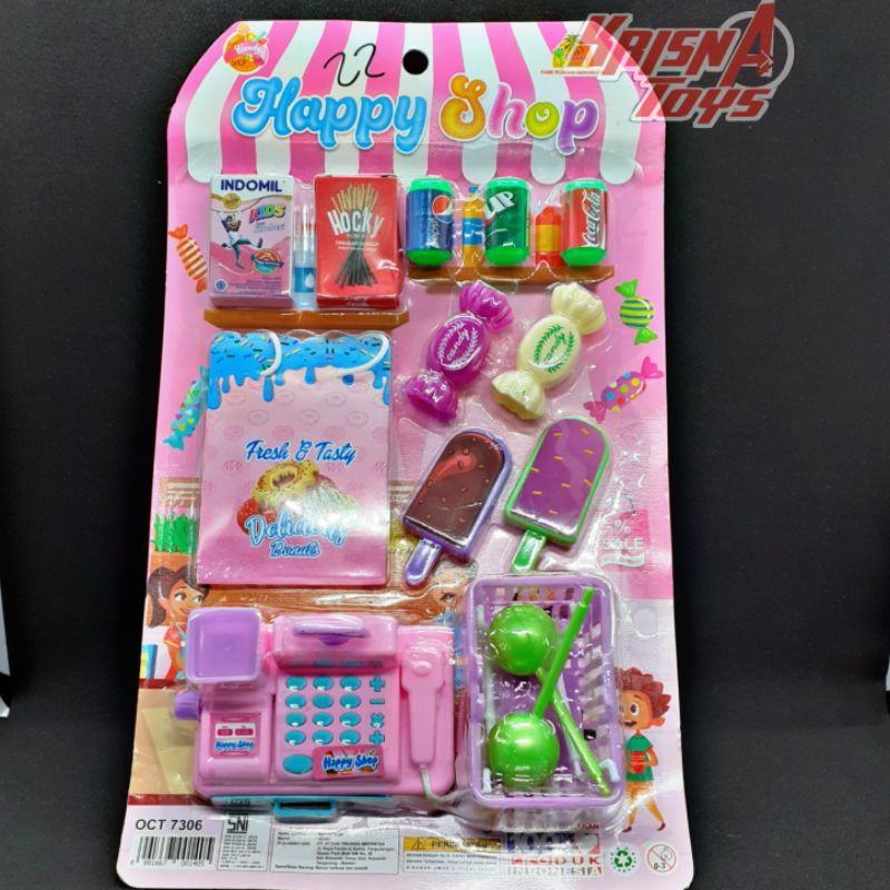 MAINAM ANAK HAPPY SHOP/KITCHEN SET/KASIR ES KRIM SET