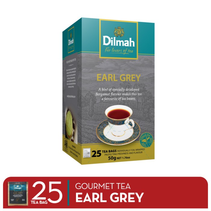 

B06 Dilmah Gourmet Tea Earl Grey - Envelope 25S Gg054S
