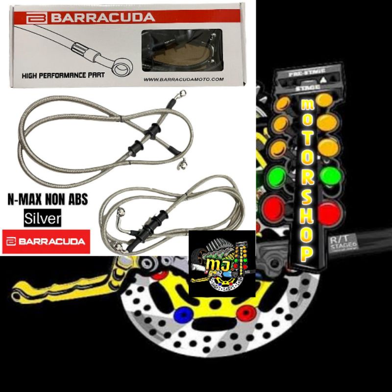 SELANG REM BELAKANG RACING BARACUDA NMAX NON ABS
