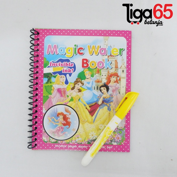 365 MAGIC BOOK #40846 Buku Mainan Edukasi Anak Fancy Karakter