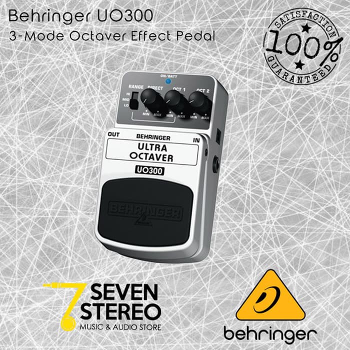 Langsung_Order Behringer UO300 Ultra Octaver Efek Gitar / Bass