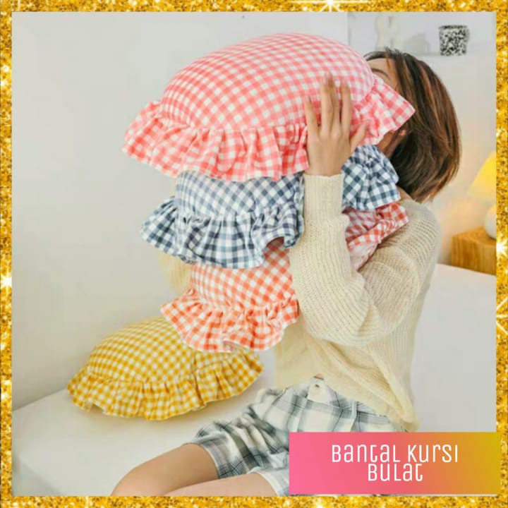 BANTAL DUDUK BULAT / BANTAL DUDUK CANTIK / BANTAL MOTOR  BANTAL SOFA RENDA