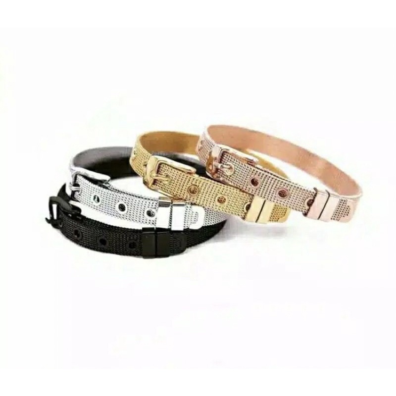 Gelang Jam Titanium / Gelang Gesper