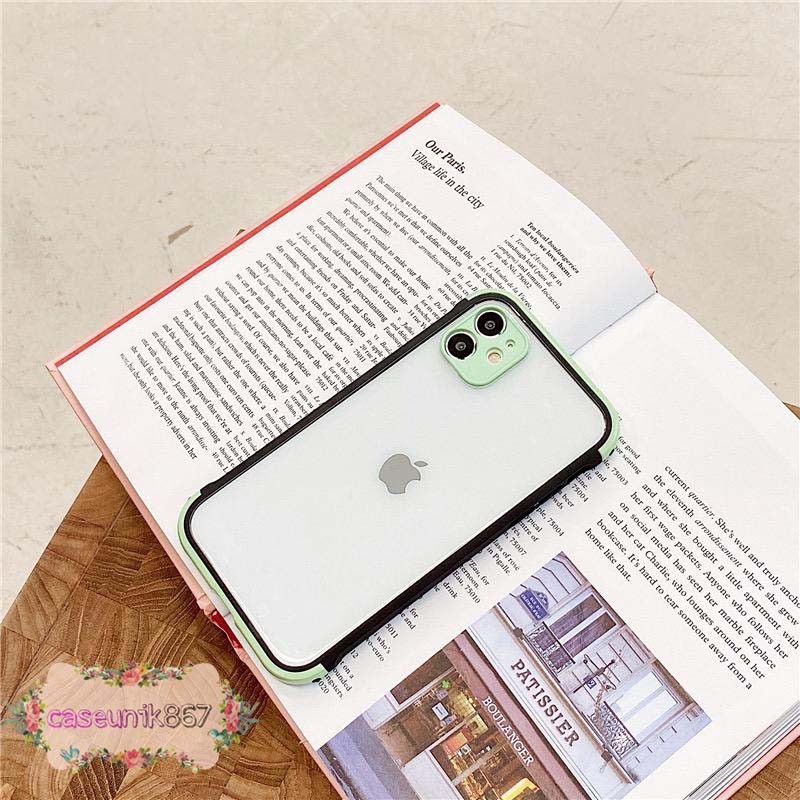 Case softcase pelindung kamera Camera Protection ruby iphone 7+ 8+ X XS 11 PRO MAX CS650