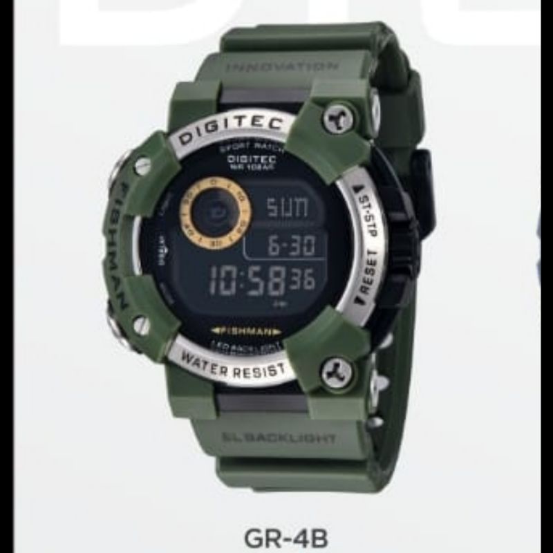 Jam Tangan Pria Digitec Original DG-5150T New Tahan Air Gratis Ongkir COD