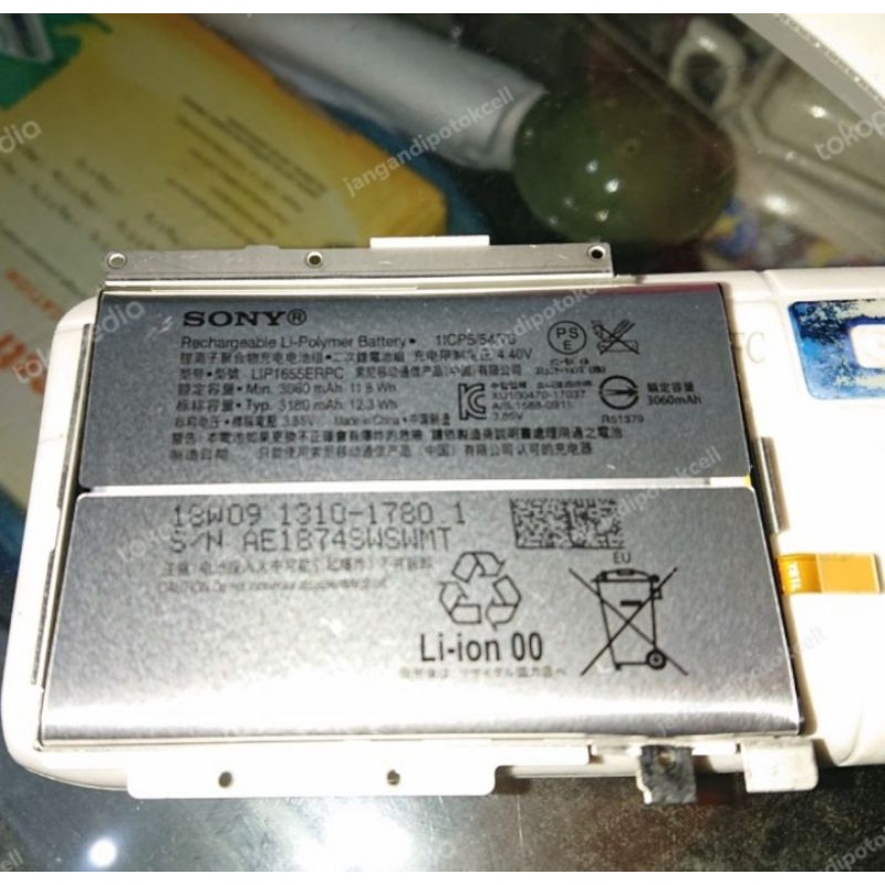 BATERAI ORI COPOTAN SONY XZ2 BH LUMAYAN