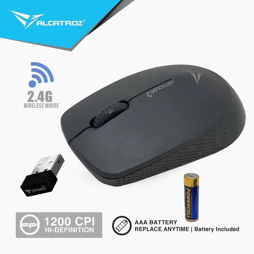 AIRMOUSE ALCATROZ MOUSE WIRELESS USB