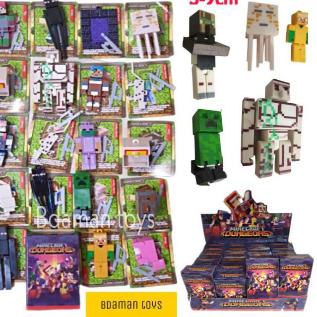➫ Bricks Mini Figure Mine craft/Figure mine craft/ mainan mine craft/ Minecraft Enderman stray ☄