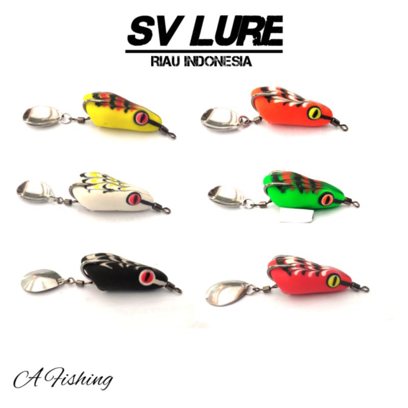 SOFT FROG CURUT TENGGELAM 3,5cm SV LURE