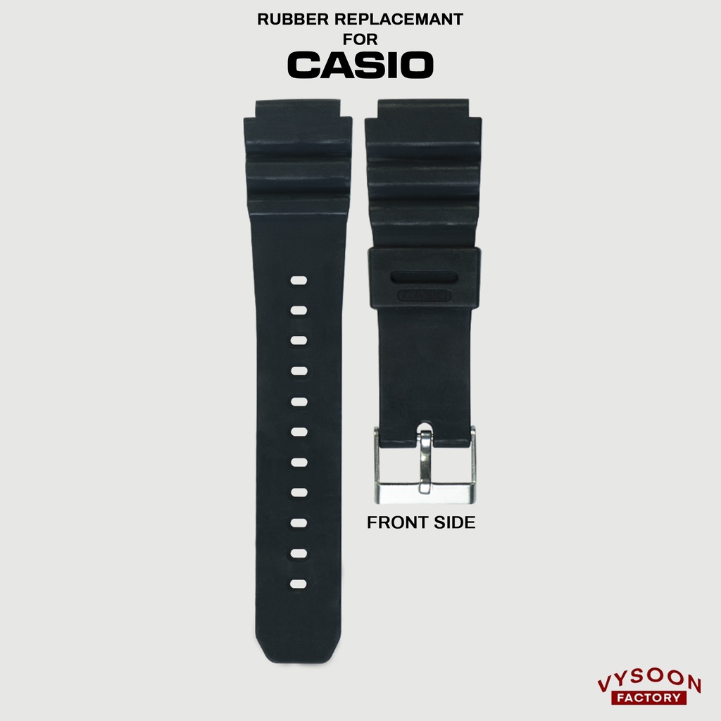 Tali Karet Rubber Strap Original Casio AE1400WH AE 1400W MWA MWD 100H