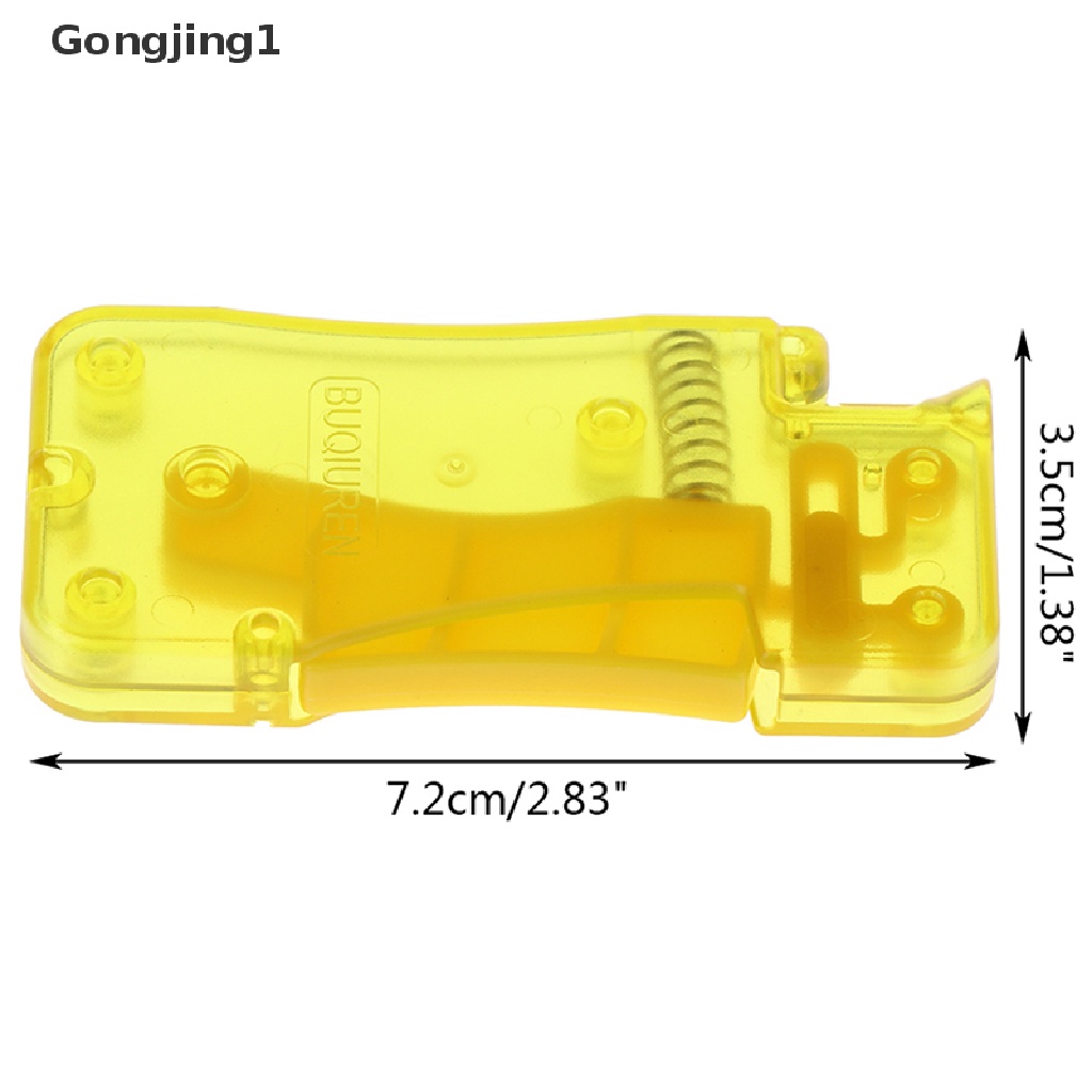 Gongjing1 Alat Bantu Memasukkan Benang Ke Jarum Jahit Otomatis DIY