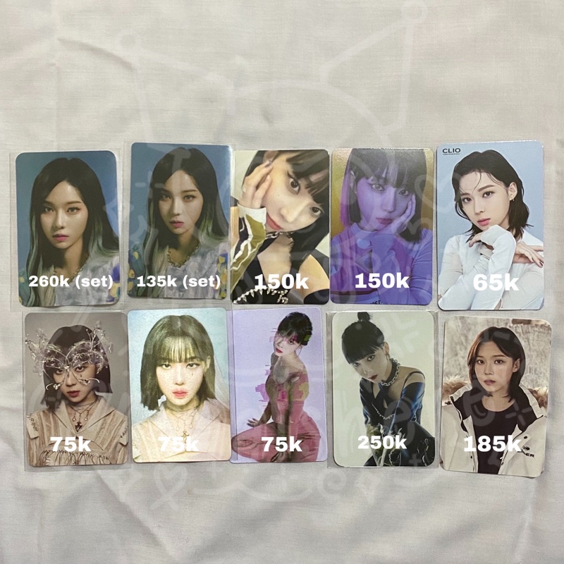 pc photocard winter aespa next level savage mumo konsep p.o.s case photobook hallu synk dive aespa l