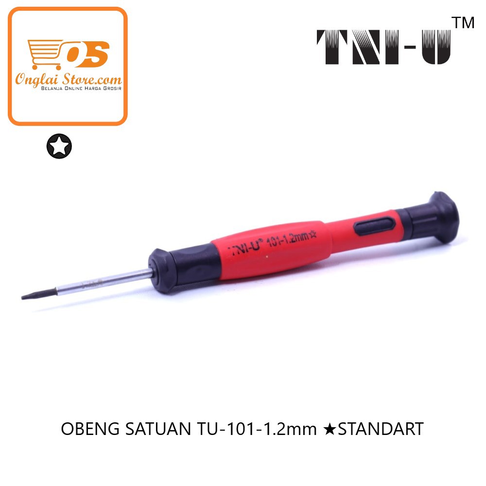OBENG SATUAN TU-101-1.2mm ★STANDART 螺丝批 (HARGA SPESIAL)