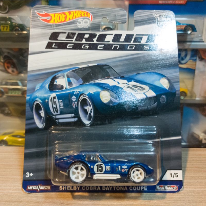 Hot Wheels Shelby Cobra Daytona Coupe - Circuit Legends - Premium