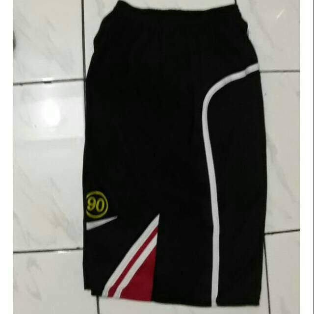 Celana kolor pendek 3/4 bahan loto