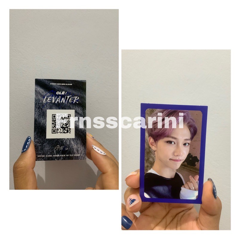 Han Felix Levanter PC | Blue border, Silver border